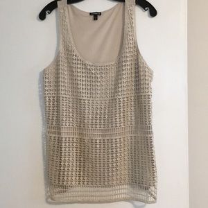 Gold metallic Express tank! Perfect condition